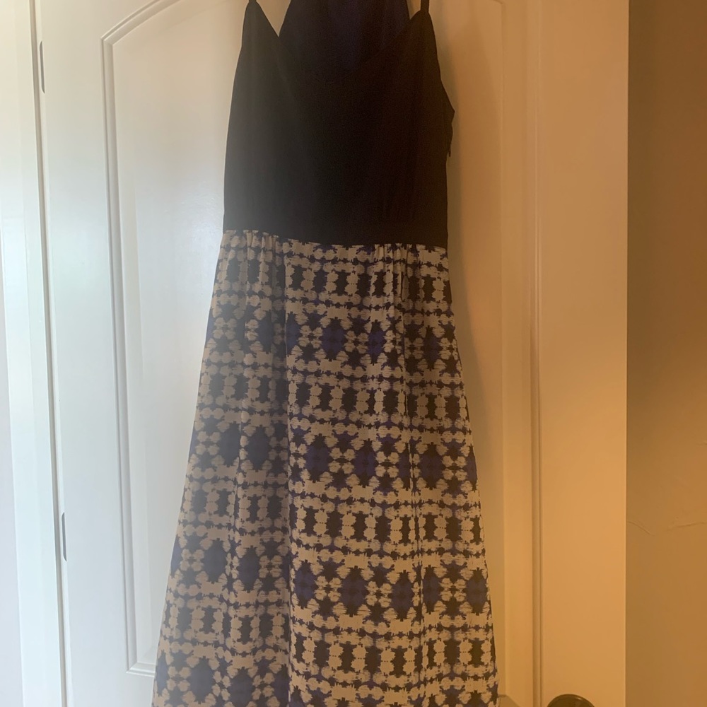 J Crew size 00 blue maxi dress